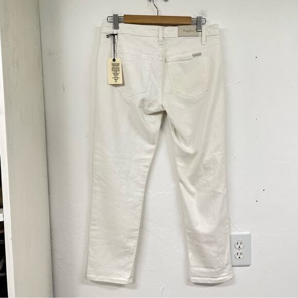 Joes Jeans Vintage Reserve White Distressed Easy Crop Jeans Womens 28 Straight - Picture 12 of 14